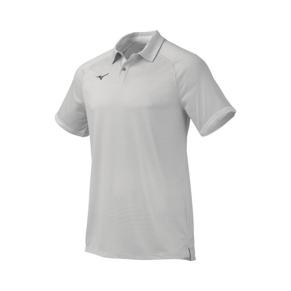 Polo Mizuno Scout Hombre Blancas Comprar EQGU-21849